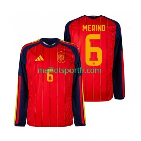 Maillot de Foot Espagne Mikel Merino 6 World Cup Domicile 2026 ML